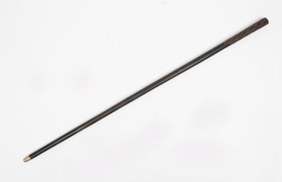Two canes:
- one made of bamboo with a pommel...