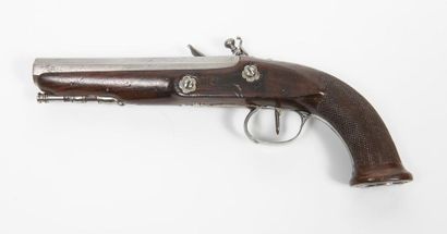 Début du XIXème siècle
Petit pistolet à silex.
Platine...