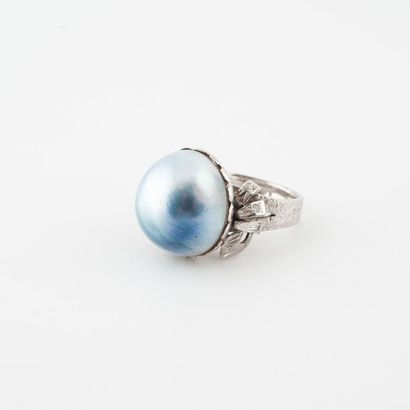 Ring in silver (925), the amati ring, centered...