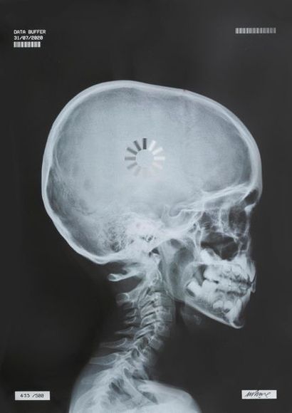 IMBUE (1988)
Data Buffer, 2020. 
 UV print...