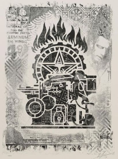 SHEPARD FAIREY (1970)
Damaged Stencil series,...