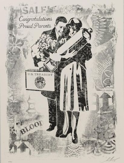 SHEPARD FAIREY (1970)
Damaged Stencil series,...