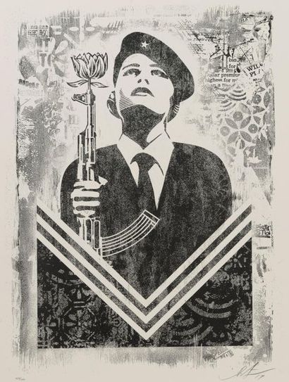 SHEPARD FAIREY (1970)
Damaged Stencil series,...