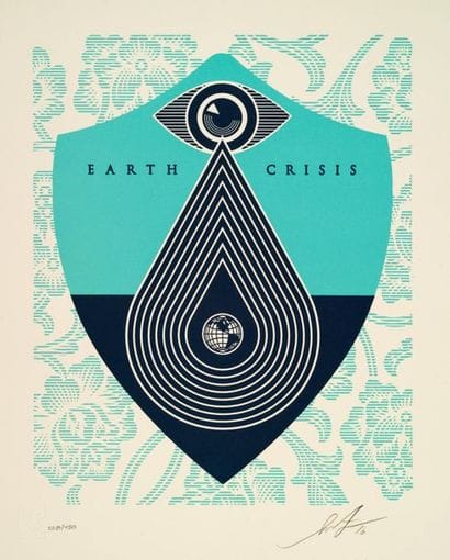 SHEPARD FAIREY (1970)
Earth crisis, 2016....