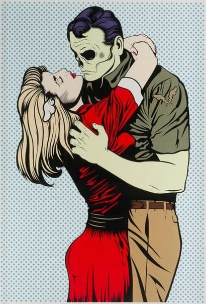 D*FACE (1978)
Love Won't Tear Us Apart, 2018.
Silkscreen...