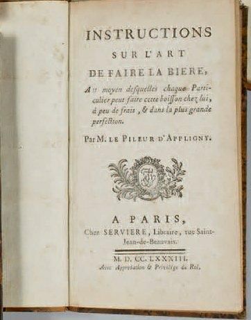 LE PILEUR D'APPLIGNY. Instructions sur l'Art...