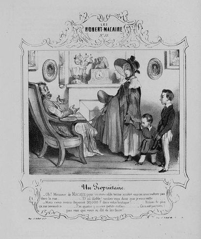 DAUMIER (Honoré)
Les Cent et un Robert-Macaire......