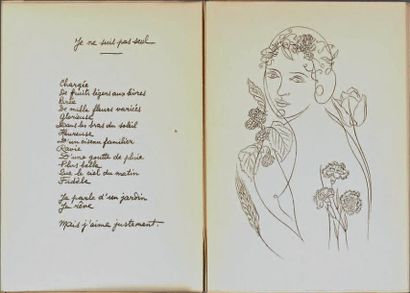 ÉLUARD (Paul)
Médieuses. Paris, N.R.F., 1944;...