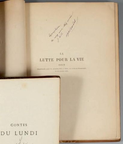 DAUDET (Alphonse)
La Lutte pour la Vie. Pièce...