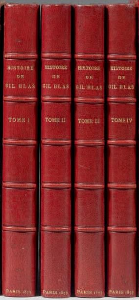 LE SAGE (A.-R.)
Histoire de Gil Blas de Santillane....