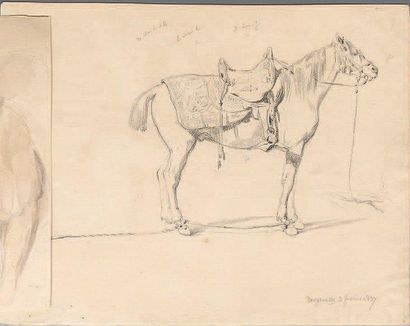 Antoine-Alphonse MONTFORT (1802-1884)
Cheval...