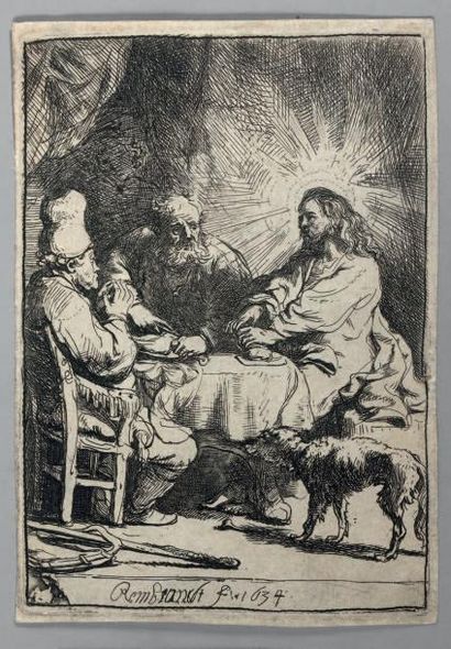REMBRANDT Van Rijn (1606-1669)
Le Christ...