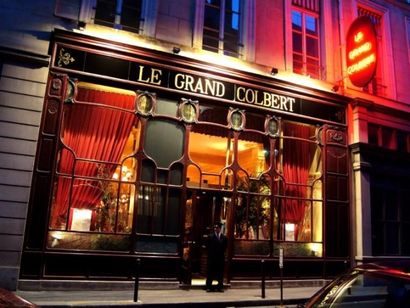 Dîner au restaurant le Grand Colbert à Paris...