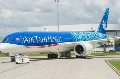 Deux Billets d'avion Paris / Tahiti (Aller/retour)...
