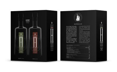 Coffret de 2 bouteilles de 250ml d'huile...