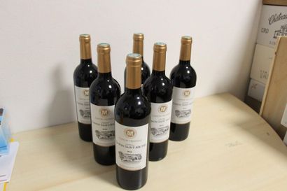7 bouteilles de Canon Fronsac de différents...