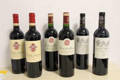 12 bouteilles de Saint Emilion grand cru


2...