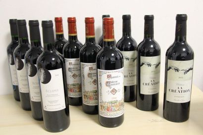 60 bouteilles de Pomerol 
2 bottles Château...