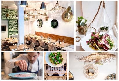 Un repas dans le restaurant 