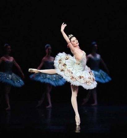 Chaussons de Danse dédicacés par la danseuse...