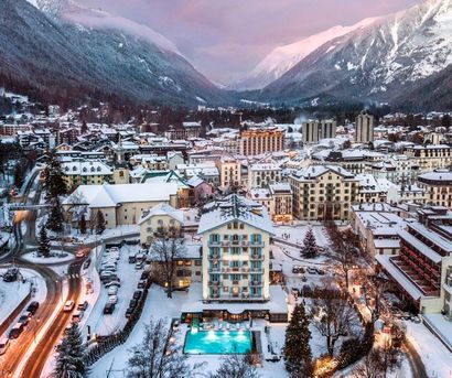 Une Nuit à l’Hôtel Mont-Blanc***** à Chamonix...