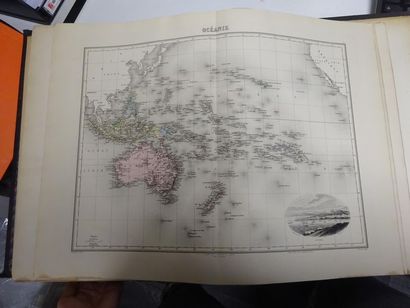 MARTINEAU M.A.
New illustrated atlas. Géographie...