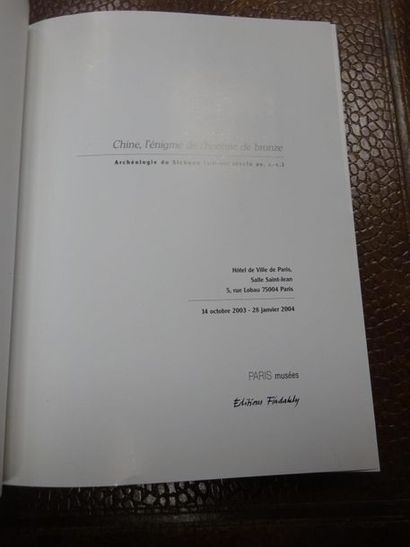 THOTE Alain, 
Chine, l'énigme de l'homme...
