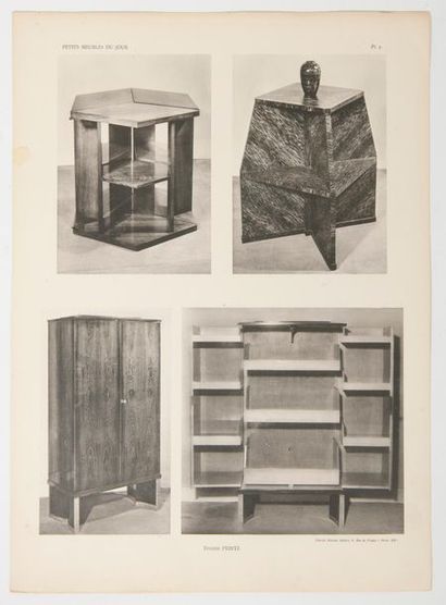 Petits Meubles du Jour.
30 planches infolio...