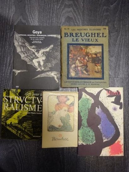 Lot comprenant :
- MIRO , oeuvre gravé. 
Maeght...