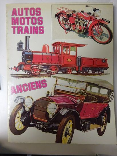 Cars, motorcycles, old trains. 
An in-4 volume....
