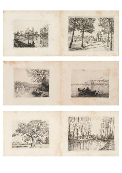 D'après Francis PICABIA
La porte de Villeneuve-sur-Yonne...