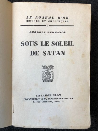 BERNANOS, Georges
Sous le soleil de Satan....