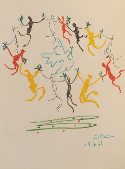 D'après Pablo PICASSO
La Ronde de la jeunesse,...