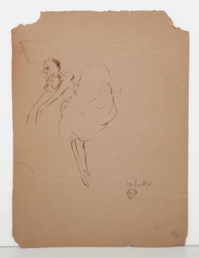 Edmond VAN SAANEN ALGI (1882-1938)
Etude...