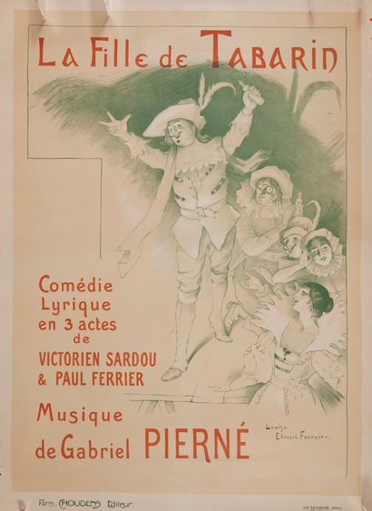 Lot d'affiches sur papier 
Comprenant : 

-...