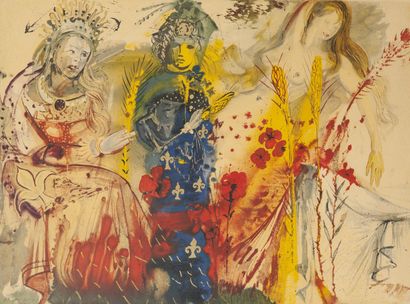 Salvador DALI (1904-1989)
L'Été. (Pl. des...