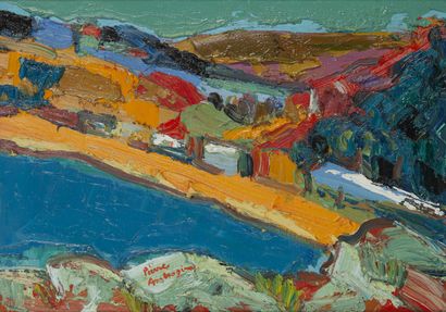 Pierre AMBROGIANI (1907-1985)
La plage de...