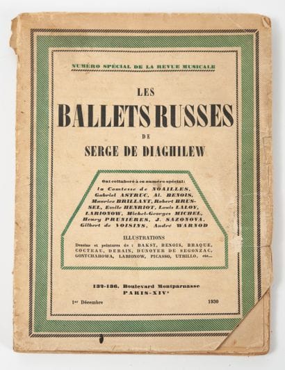 DIAGHILEV, Serge de
Les ballets russes de...
