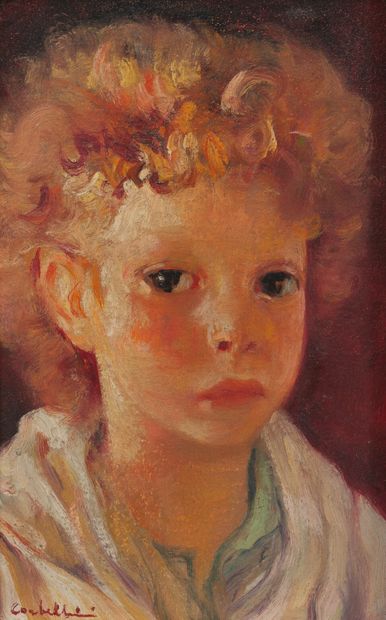 Luigi CORBELLINI (1901-1968)
Portrait d'enfant...