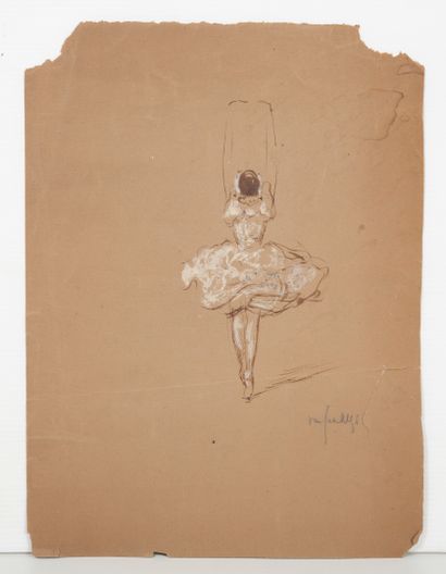 Edmond VAN SAANEN ALGI (1882-1938)
Etude...