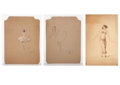 Edmond VAN SAANEN ALGI (1882-1938)
Etude...