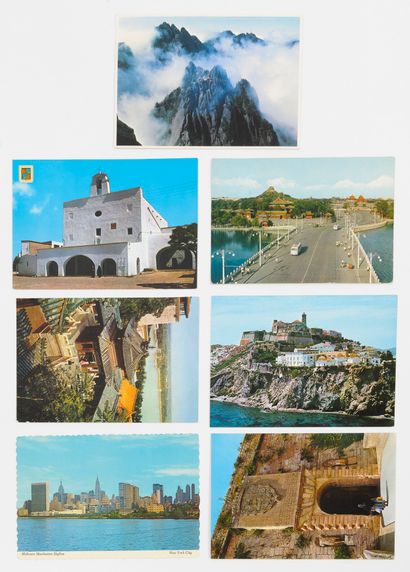 ZAO WOU-KI (1921-2013)
7 autograph postcards...