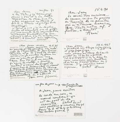 Henri Cartier-Bresson (1908-2004)
5 signed...