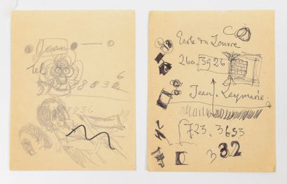 BALTHUS (1908-2001), attribué à
Untitled.

Autograph...