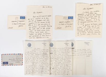Pierre SOULAGES (1919)
3 autograph letters...