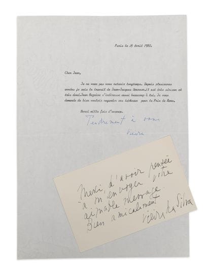 Maria Elena VIEIRA DA SILVA (1908-1992)
Signed...