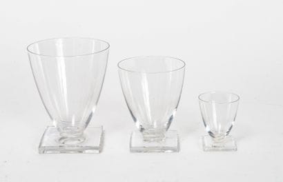 SAINT-LOUIS
Part of a glass service.

In...