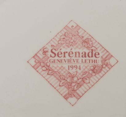 Important lot of earthenware or fine earthenware...