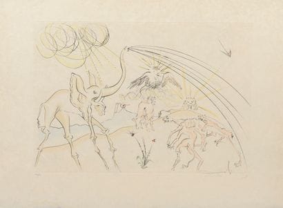 Salvador DALI (1904-1989)
Les Animaux malades...