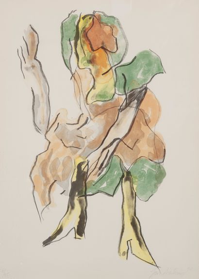 Jan SIERHUIS (1928)
Sans titre, 1990.

Lithographie...